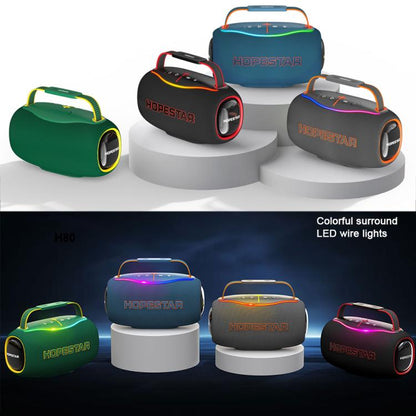 HOPESTAR H80 80W Outdoor Portable Waterproof Bluetooth Speaker(Black) - Waterproof Speaker by HOPESTAR | Online Shopping UK | buy2fix