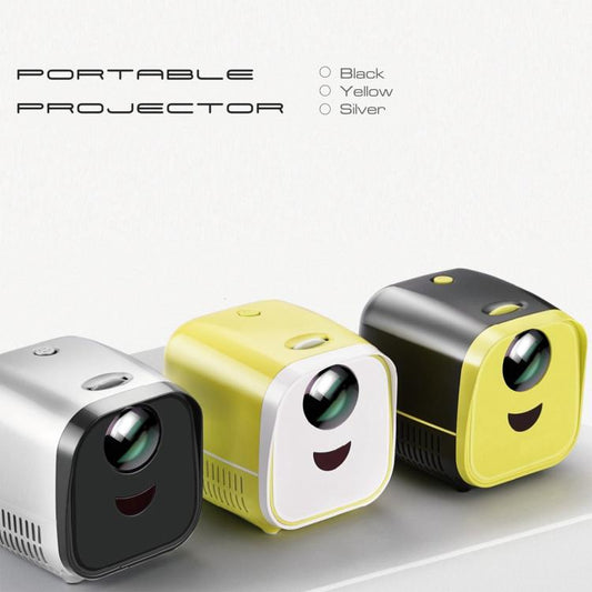 VIVIBRIGHT L1 Basic 480x240P 60ANSI LCD + LED Smart Projector, EU Plug(Yellow) - LED Projector by VIVIBRIGHT | Online Shopping UK | buy2fix