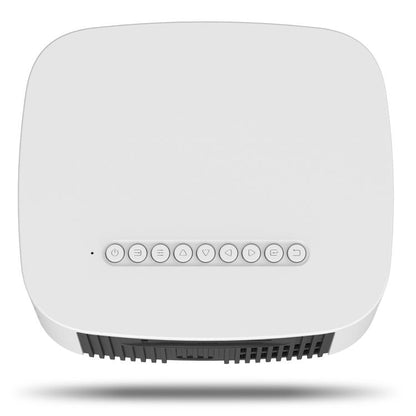 VIVIBRIGHT L03 Lite 1280x720P 150ANSI Android 9.0 Screen Mirror Smart Projector, UK Plug(White) - LED Projector by VIVIBRIGHT | Online Shopping UK | buy2fix