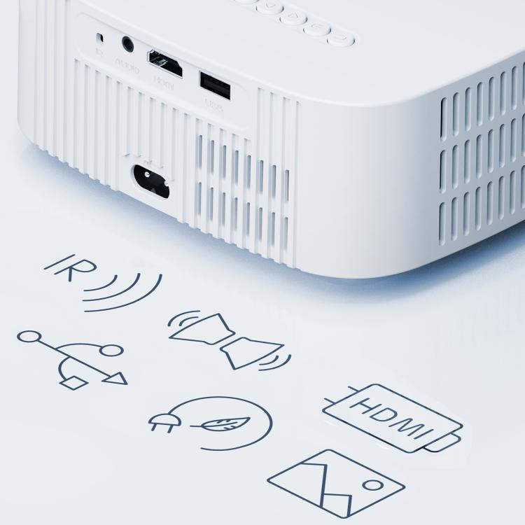 VIVIBRIGHT L03 Basic 1280x720P 150ANSI Smart Projector, AU Plug(White) - LED Projector by VIVIBRIGHT | Online Shopping UK | buy2fix