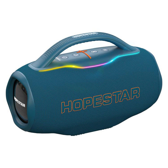 HOPESTAR H87 70W Outdoor Portable Waterproof Bluetooth Speaker, Support 3.5mm Jack(Navy Blue)