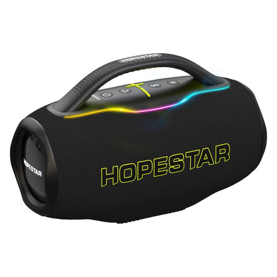 HOPESTAR H87 70W Outdoor Portable Waterproof Bluetooth Speaker, Support 3.5mm Jack(Black)