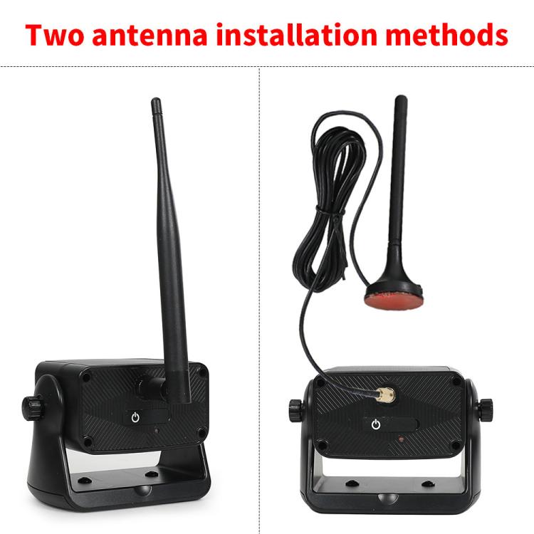 Magnetic Solar 2.4G Wireless WiFi Car Rear View Reversing Camera with Remote Control Switch(Black) - Rear View Cameras by buy2fix | Online Shopping UK | buy2fix