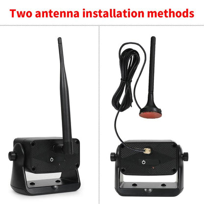 Magnetic Solar 2.4G Wireless WiFi Car Rear View Reversing Camera with Remote Control Switch(Black) - Rear View Cameras by buy2fix | Online Shopping UK | buy2fix