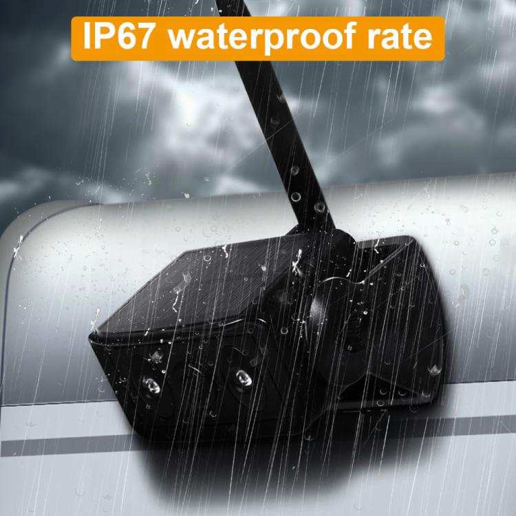 Magnetic Solar 2.4G Wireless WiFi Car Rear View Reversing Camera with Remote Control Switch(Black) - Rear View Cameras by buy2fix | Online Shopping UK | buy2fix