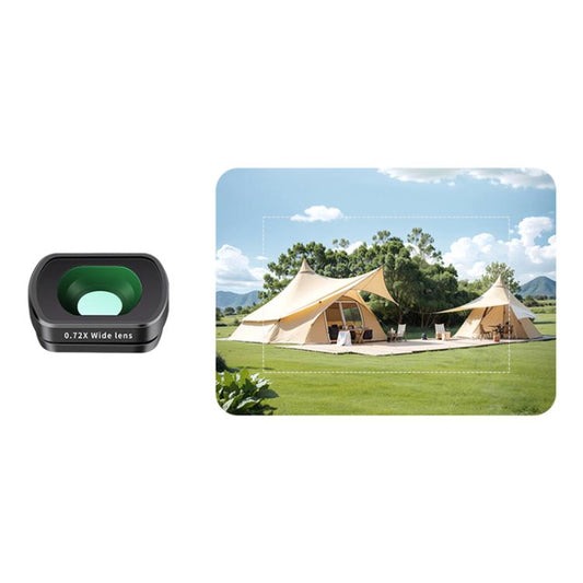 For DJI Osmo Pocket 3 Camera Lens Filter, Filter:0.72X Wide Lens - Lens Accessories by buy2fix | Online Shopping UK | buy2fix