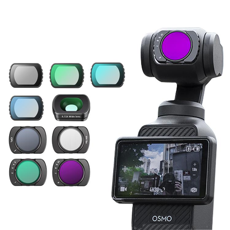 For DJI Osmo Pocket 3 Camera Lens Filter, Filter:Adjustable STAR - Lens Accessories by buy2fix | Online Shopping UK | buy2fix