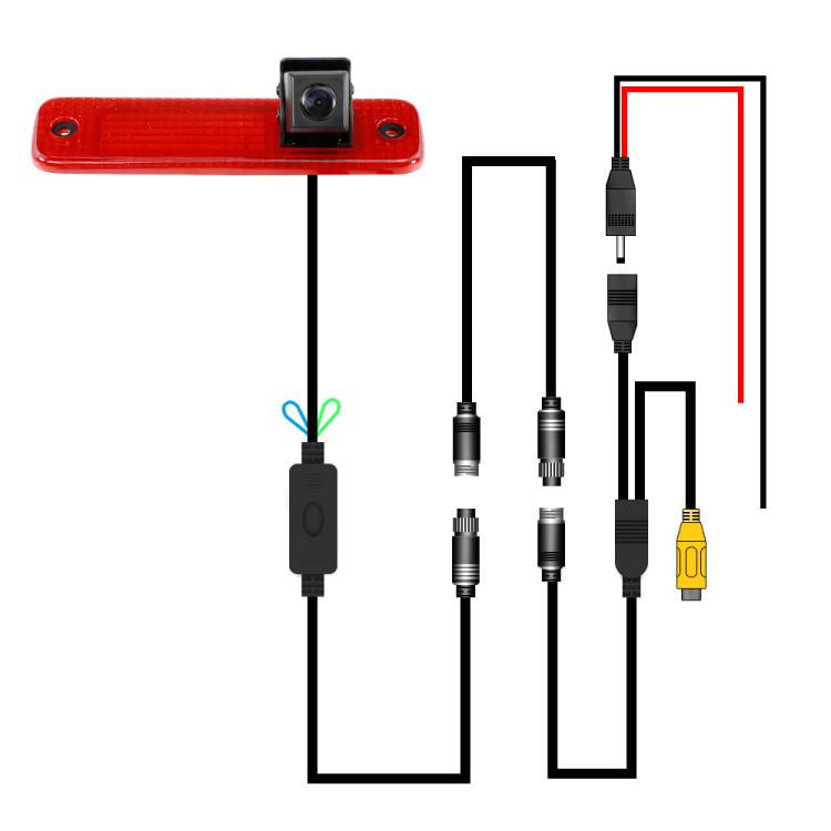 For Ford Transit 2006-2013 Car Waterproof High Position Brake Light Camera - Rear View Cameras by buy2fix | Online Shopping UK | buy2fix