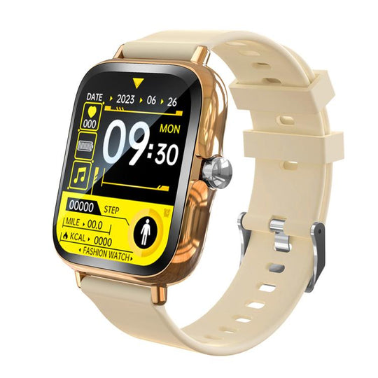 H13 1.83 inch TFT Screen BT Sports Smart Watch(Gold)