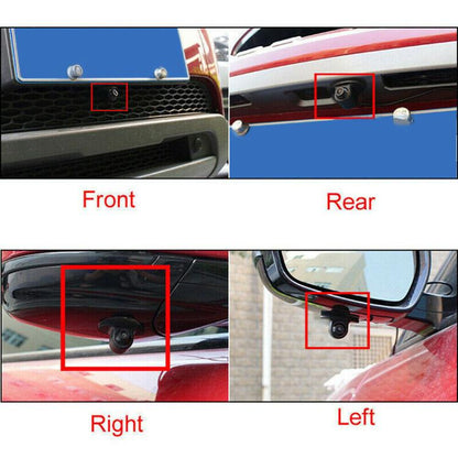 External Side View Blind Spot AHD HD Camera Car Accessories(Black) - Rear View Cameras by buy2fix | Online Shopping UK | buy2fix