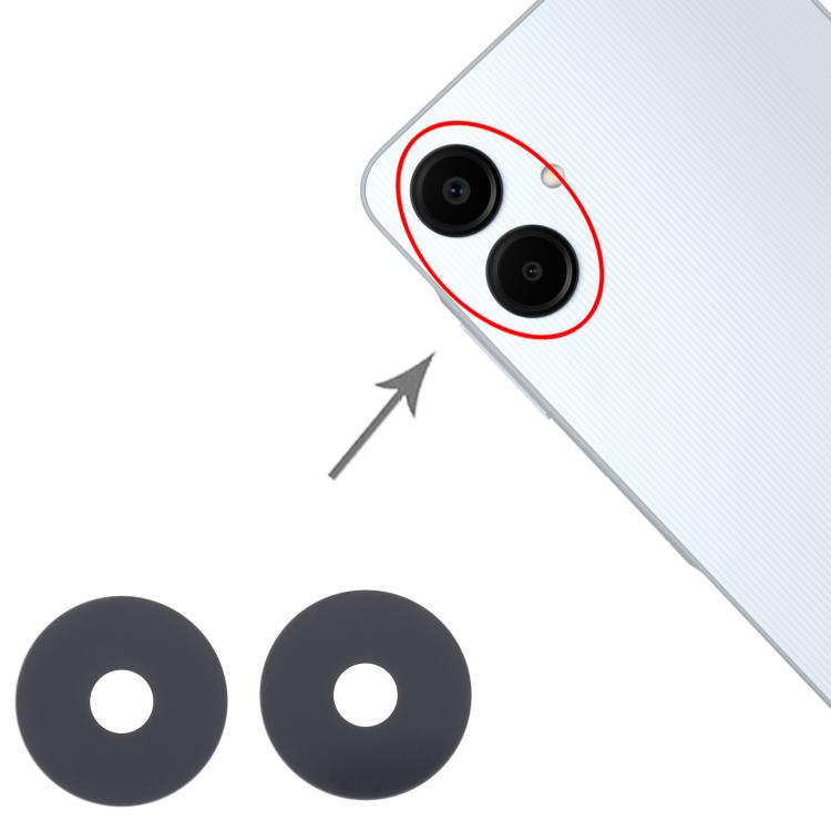 For Samsung Galaxy A06 5G SM-A066B 10set Back Camera Lens - Camera Series by buy2fix | Online Shopping UK | buy2fix