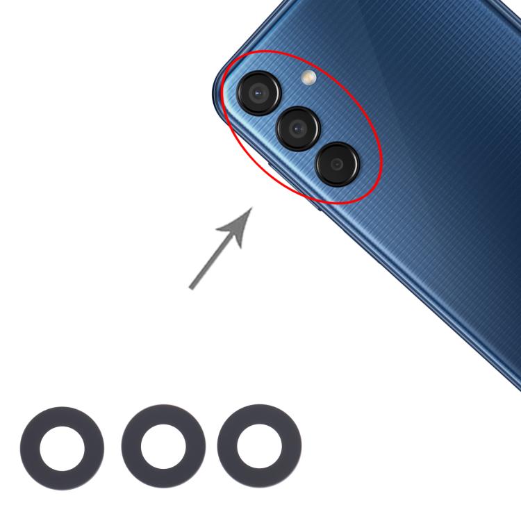 For Samsung Galaxy M15 SM-M156B 10set Back Camera Lens - Camera Series by buy2fix | Online Shopping UK | buy2fix