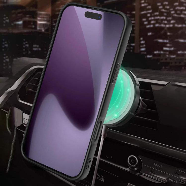 For iPhone 17 Pro Armor Rotating Holder MagSafe Phone Case(Black) - iPhone 17 Pro Cases by buy2fix | Online Shopping UK | buy2fix