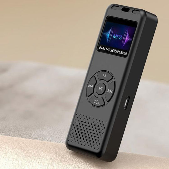 T09 Multifunctional Digital Screen MP3 / MP4 Bluetooth Music Player, Without Memory Card(Black)