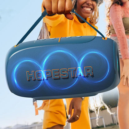 HOPESTAR H70 80W Outdoor Portable IPX5 Waterproof Bluetooth Speaker(Dark Green) - Waterproof Speaker by HOPESTAR | Online Shopping UK | buy2fix
