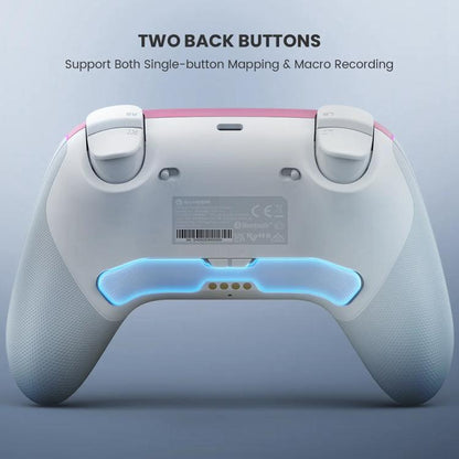 GameSir Super Nova T4 Nova Pro Tri-Mode Wireless Game Controller for PC / Steam / Switch / iOS / Android(Pink) - Controller Gamepad by GameSir | Online Shopping UK | buy2fix