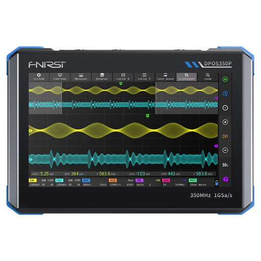 FNIRSI DPOS350P 4 in 1 7 inch IPS HD Touch Screen 350M Tablet Oscilloscope(EU Plug) - Other Tester Tool by FNIRSI | Online Shopping UK | buy2fix
