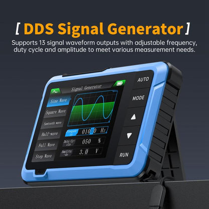 FNIRSI DSO510 Handheld Small Digital Portable Tablet Oscilloscope(Black Blue) - Other Tester Tool by FNIRSI | Online Shopping UK | buy2fix