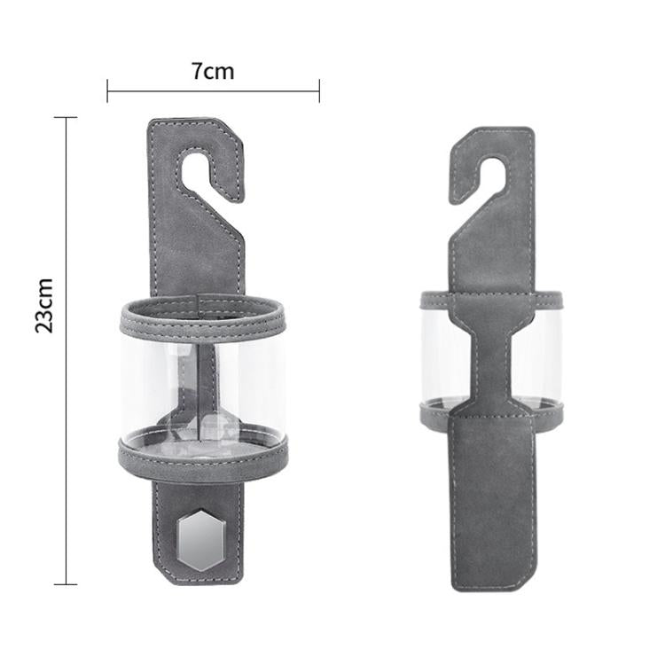 Car Water Cup Holder Seat Back Single Hanger Hook(Grey) - Auto Fastener & Clips by buy2fix | Online Shopping UK | buy2fix