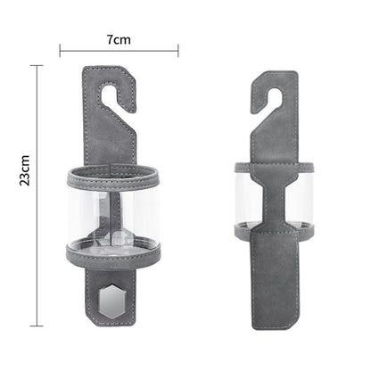Car Water Cup Holder Seat Back Single Hanger Hook(Grey) - Auto Fastener & Clips by buy2fix | Online Shopping UK | buy2fix