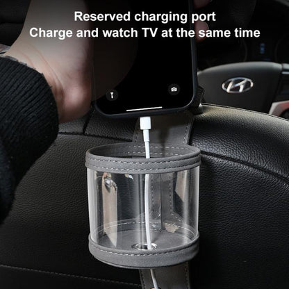 Car Water Cup Holder Seat Back Single Hanger Hook(Grey) - Auto Fastener & Clips by buy2fix | Online Shopping UK | buy2fix