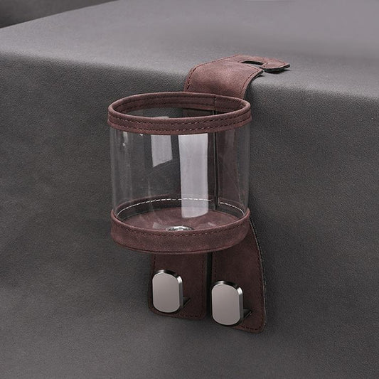 Car Water Cup Holder Seat Back Dual Hanger Hook(Brown) - Auto Fastener & Clips by buy2fix | Online Shopping UK | buy2fix