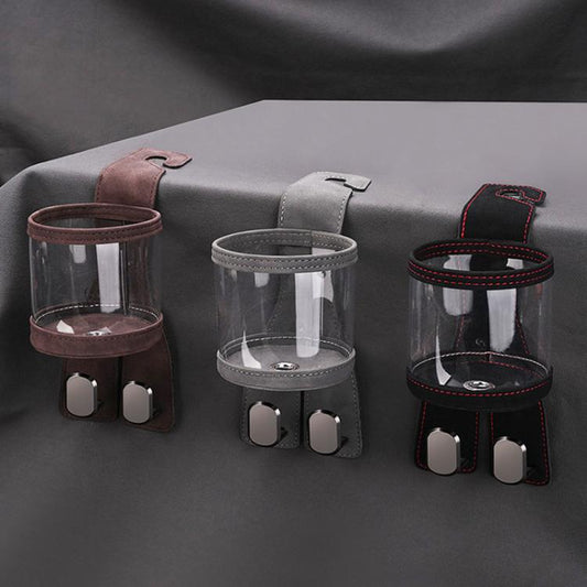 Car Water Cup Holder Seat Back Dual Hanger Hook(Black) - Auto Fastener & Clips by buy2fix | Online Shopping UK | buy2fix