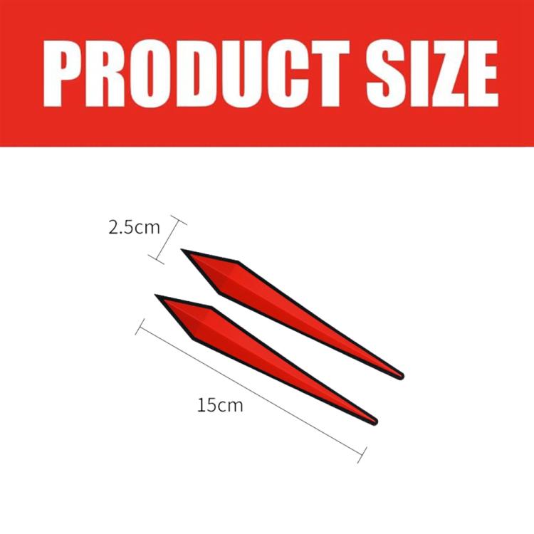 4pcs / Set Car Door Anti-collision PVC Strip, Size: 15x2.5cm(Blue) - Anti Collision Sticker by buy2fix | Online Shopping UK | buy2fix