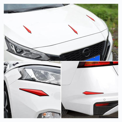 Car Door Anti-collision PVC Strip, Size: 23.5x3.5cm(White) - Anti Collision Sticker by buy2fix | Online Shopping UK | buy2fix