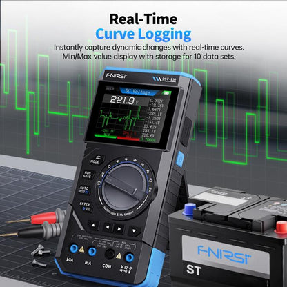FNIRSI DST210 3 in 1 Digital Multimeter Oscilloscope(Black Blue) - Digital Multimeter by FNIRSI | Online Shopping UK | buy2fix