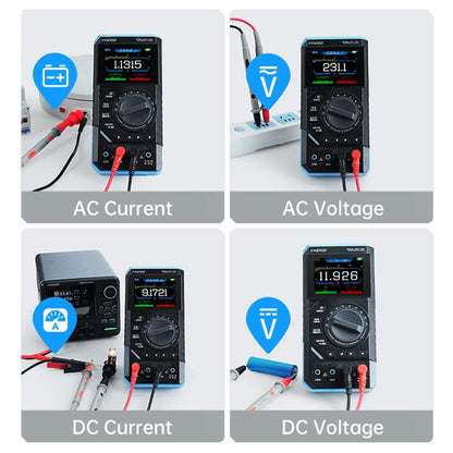 FNIRSI DST201 3 in 1 Digital Multimeter Oscilloscope(Black Blue) - Digital Multimeter by FNIRSI | Online Shopping UK | buy2fix