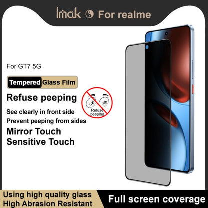 For Realme GT 7 / GT 7T Global imak HD Full Screen Privacy Tempered Glass Protective Film - Realme Tempered Glass by imak | Online Shopping UK | buy2fix