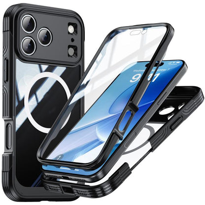 For iPhone 17 Pro Life Waterproof MagSafe Magnetic Rugged Phone Case(Black) - iPhone 17 Pro Cases by buy2fix | Online Shopping UK | buy2fix