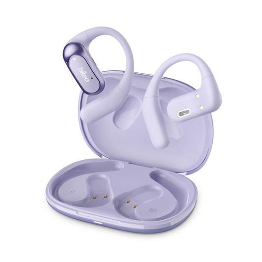 Hileo Hi95 Open-Ear Bluetooth Stereo Music Wireless Earphones(Purple) - Sport Earphone by Hileo | Online Shopping UK | buy2fix