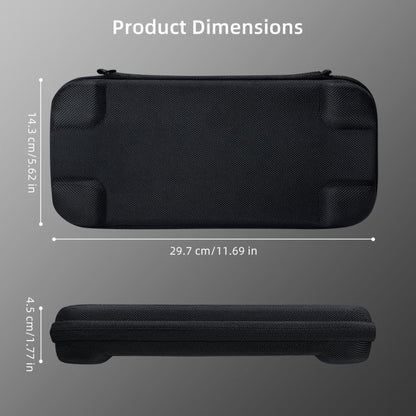 For Nintendo Switch 2 EVA Portable Shockproof Waterproof Portable Game Console Storage Bag(Black) - Bags by buy2fix | Online Shopping UK | buy2fix