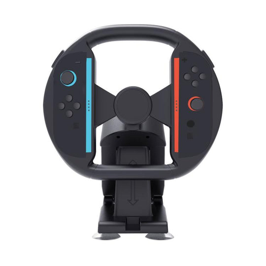 For Nintendo Switch 2 Desktop Racing Steering Wheel Stand(Black)