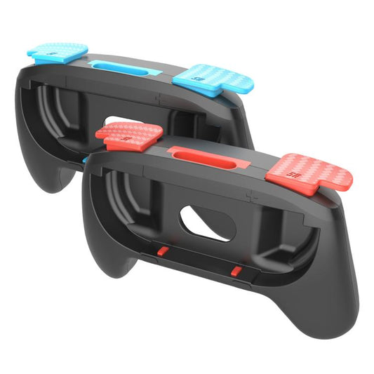 For Nintendo Switch 2 2pcs Game Handle Sports Grip(Color Key Red and Blue) - Cases by buy2fix | Online Shopping UK | buy2fix