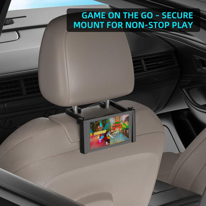 For Nintendo Switch 2 JYS-NS2299 2 in 1 Adjustable Car Game Console Holder(Black) - Holder by buy2fix | Online Shopping UK | buy2fix