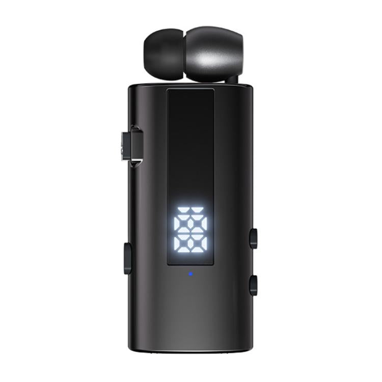 K92 Collar Clip Wireless Bluetooth Earphone(Black) - Bluetooth Earphone by buy2fix | Online Shopping UK | buy2fix