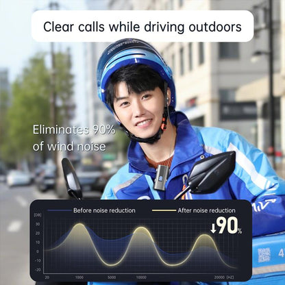 K92 Collar Clip Wireless Bluetooth Earphone(Silver) - Bluetooth Earphone by buy2fix | Online Shopping UK | buy2fix