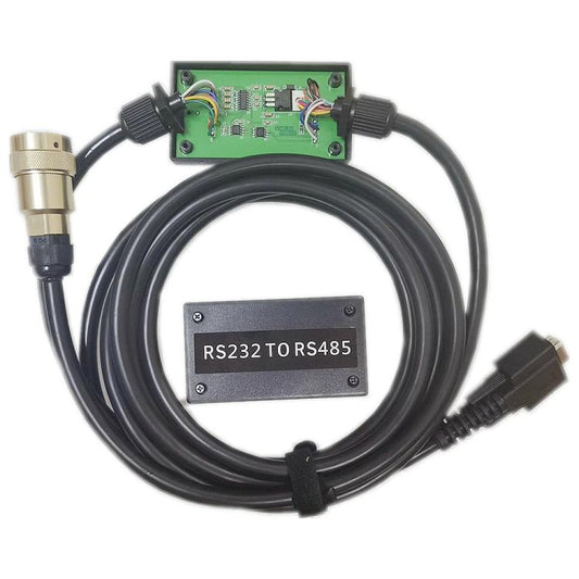 RS232 to RS485 OBD2 Diagnostic Cable with PCB Board for Mercedes-Benz Star C3(Black) - Cables & Connectors by buy2fix | Online Shopping UK | buy2fix