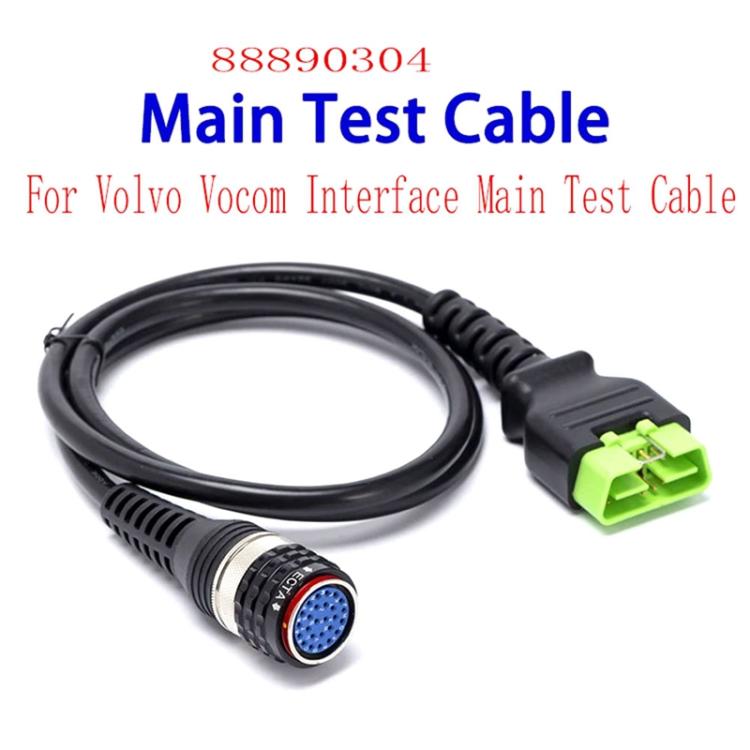 OBD2 Main Diagnostic Cable for Volvo Vocom Interface 88890304(Green Main Cable) - Cables & Connectors by buy2fix | Online Shopping UK | buy2fix
