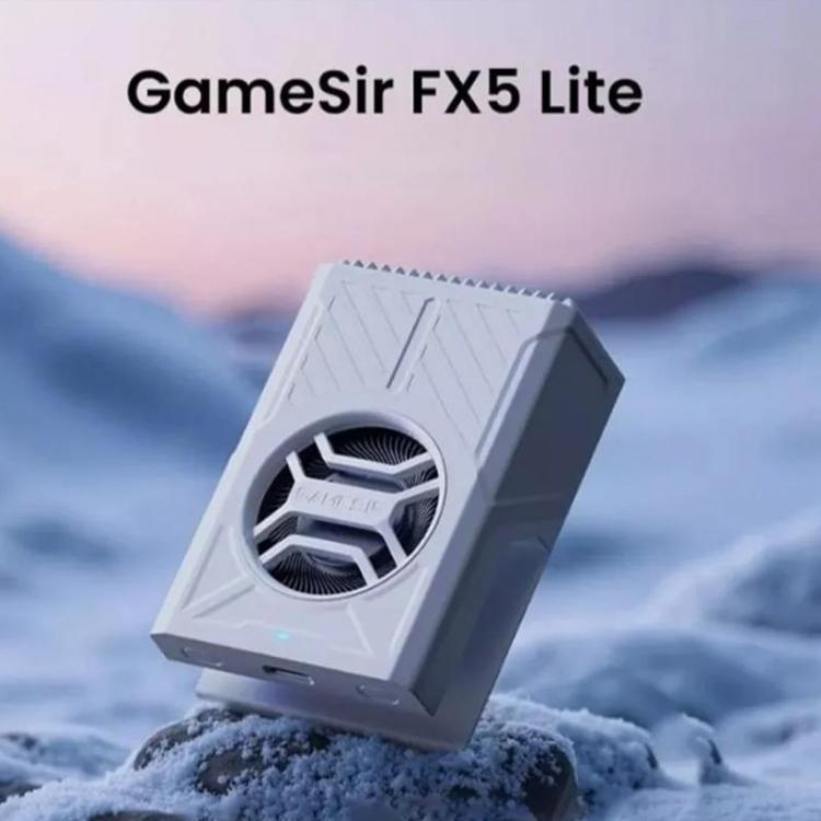 GameSir X5 Lite Game Controller FX5 Line Ice Crystal Semiconductor Game Controller Radiator(Wired Version) - Cooling Fan Radiator by GameSir | Online Shopping UK | buy2fix