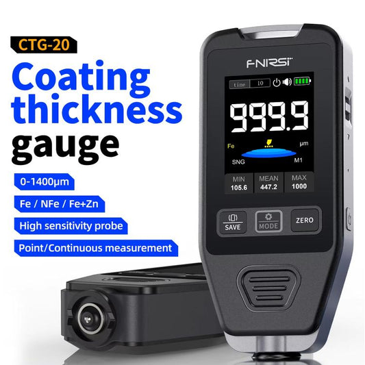 Fnirsi CTG-20 Car Paint Coating Thickness Gauge Tester - Coating Thickness Gauge by FNIRSI | Online Shopping UK | buy2fix