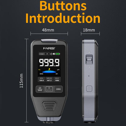 Fnirsi CTG-20 Car Paint Coating Thickness Gauge Tester - Coating Thickness Gauge by FNIRSI | Online Shopping UK | buy2fix