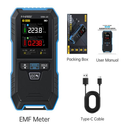 FNIRSI ERD-10 3 in 1 Electromagnetic Radiation Detector - Radiation Detector by FNIRSI | Online Shopping UK | buy2fix