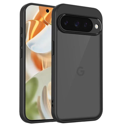 For Google Pixel 10 Skin Feel Frosted PC+TPU Shockproof Phone Case(Transparent Black) - Google Cases by buy2fix | Online Shopping UK | buy2fix