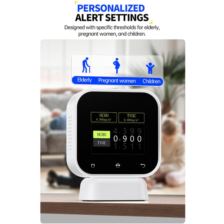 FNIRSI SFD?02 4 in 1 Indoor Air Quality Monitor - Gas Monitor by FNIRSI | Online Shopping UK | buy2fix