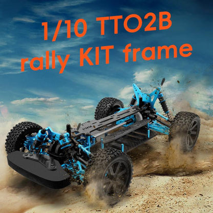 PMM Racing TT02B 1:10 Carbon Fiber Chassis Aluminum Alloy RC Rally Car Frame - Others by buy2fix | Online Shopping UK | buy2fix
