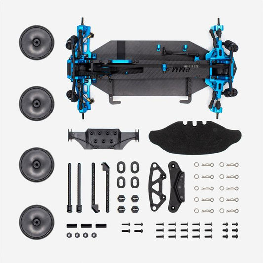 PMM Racing Trf416 1:10 Belt Drive 4WD Remote Control Car Frame - Others by buy2fix | Online Shopping UK | buy2fix